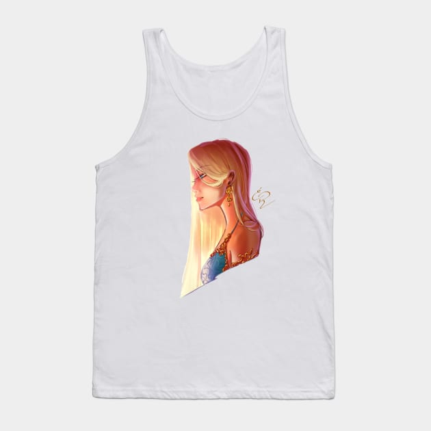 Contemplation Tank Top by Rica Sensei